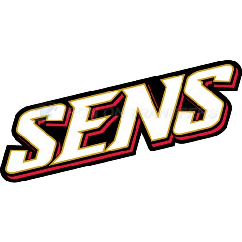 Ottawa Senators Iron-on Stickers (Heat Transfers)NO.278